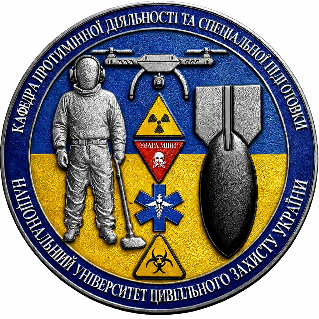КАФЕДРА  ПРОТИМІННОЇ ДІЯЛЬНОСТІ ТА СПЕЦІАЛЬНОЇ ПІДГОТОВКИ