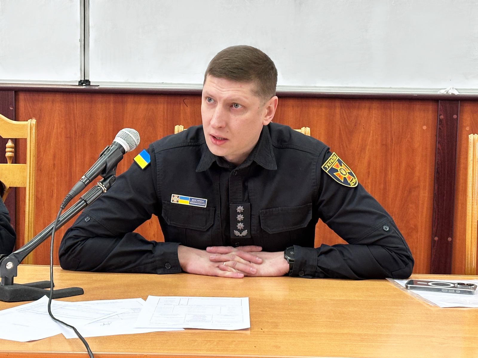 Зустріч курсантів із представниками ГУ ДСНС в областях