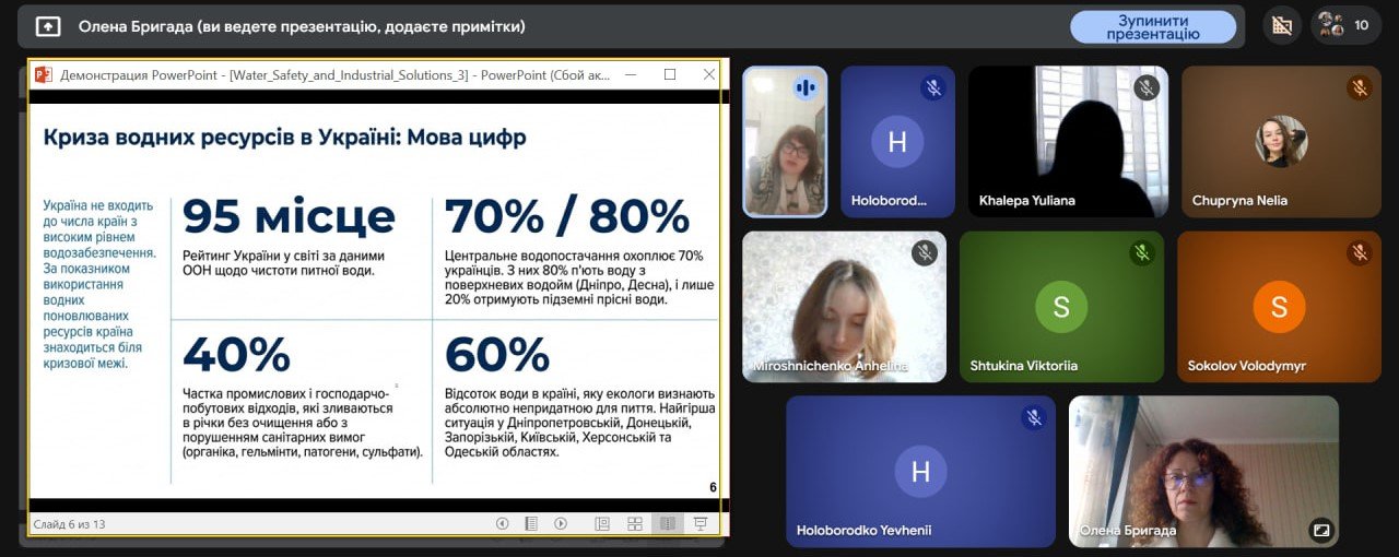 Практичний досвід у навчанні: фахівець приватної фірми «ГАЛС» провела заняття для здобувачів вищої освіти ОПП «Охорона праці» — фото 2