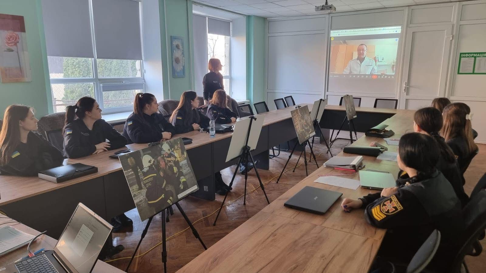 Заняття з дисципліни «Патологічна на клінічна психологія» за участі лікаря-психіатра вищої категорії Черкаського обласного психоневрологічного диспансера Дмитра Гавриленка.