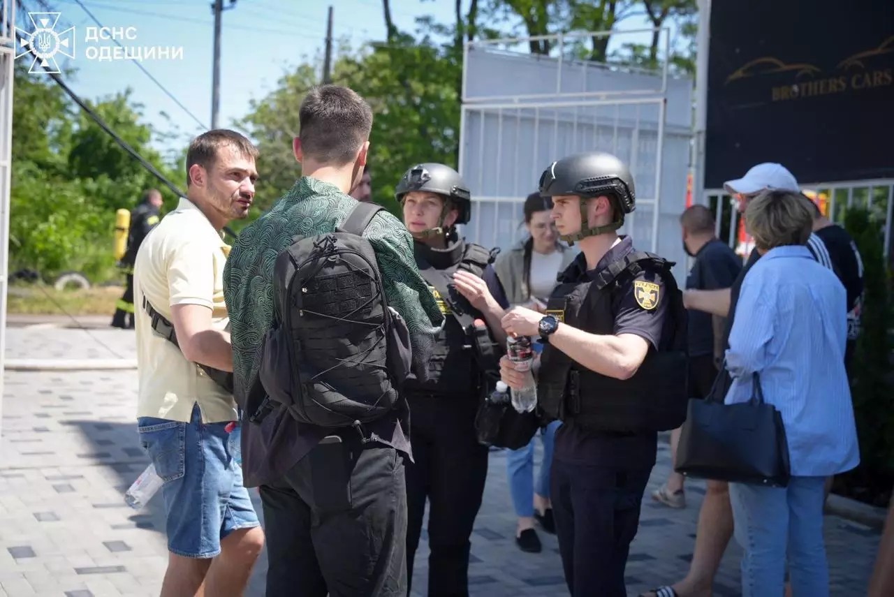 Надання психологічної допомоги постраждалим під час проходження навчальної практики на базі ГУ ДСНС України в Одеській області